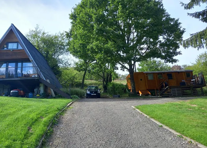Casa de Campo La Roulotte Viticole - Sauna - Toilette Seche *